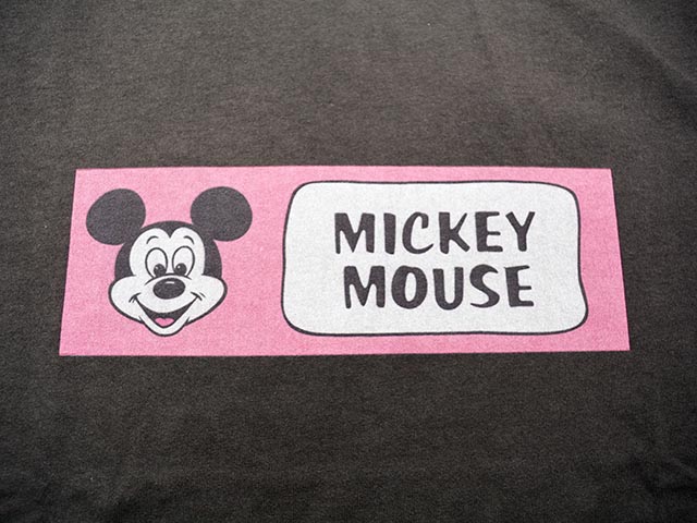 ��2����BLUCO/�֥륳��2026SS��Print Tee��Mickey Mouse��/�ץ���Tee�ɥߥå����ޥ����ɡ�(164-22-045)