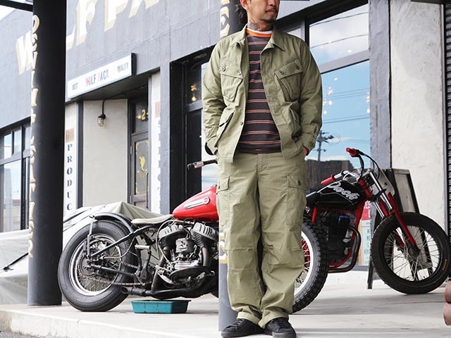 ��TROPHY CLOTHING/�ȥ��ե������������󥰡�2024SS��Jungle Fatigue Pants/����󥰥�ե��ƥ������ѥ�ġ�(TR24SS-602)