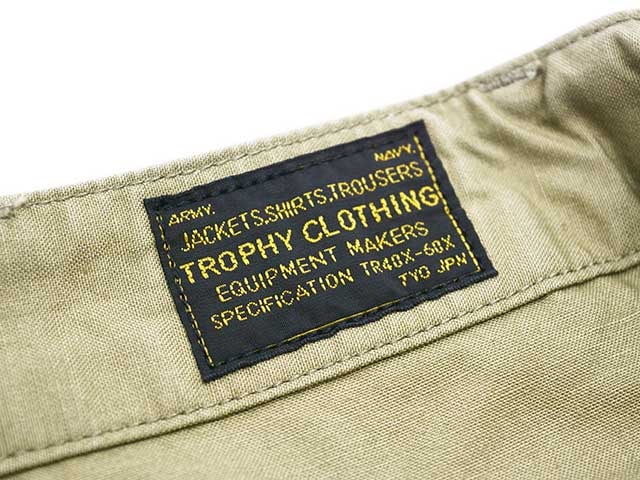 ��TROPHY CLOTHING/�ȥ��ե������������󥰡�2024SS��Jungle Fatigue Pants/����󥰥�ե��ƥ������ѥ�ġ�(TR24SS-602)