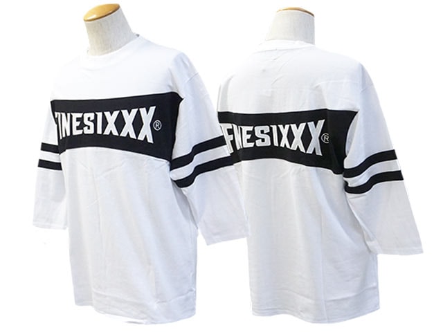 ファインシックス　新品未使用　アメフト風　七分Tシャツ　ゲームシャツ　モトクロス 全3色【FINESIXXX/ファインシックス】2024AW「Switching Football