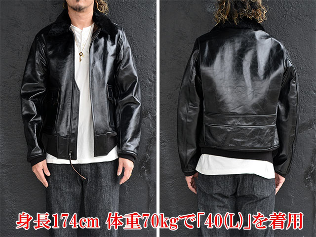 BUZZ RICKSON'S/バズリクソンズ】「Type BLACK AN-J-3A