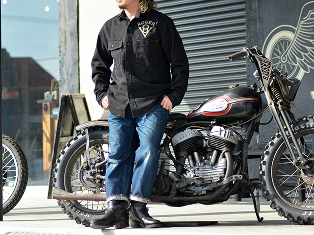FREE WHEELERS/フリーホイーラーズ】2024FW「Work Shirts Gemsa”ROGER