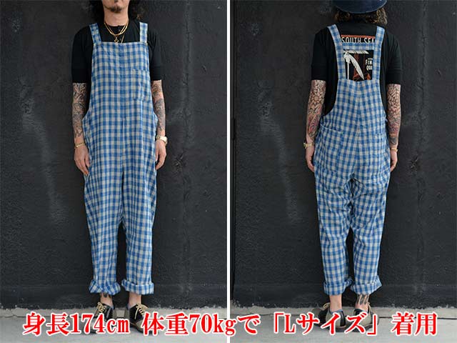 ��BY GLADHAND/�Х�����åɥϥ�ɡ�2025SS��King Glad Overall/���󥰥���åɥ����С��������(BYGH5102)