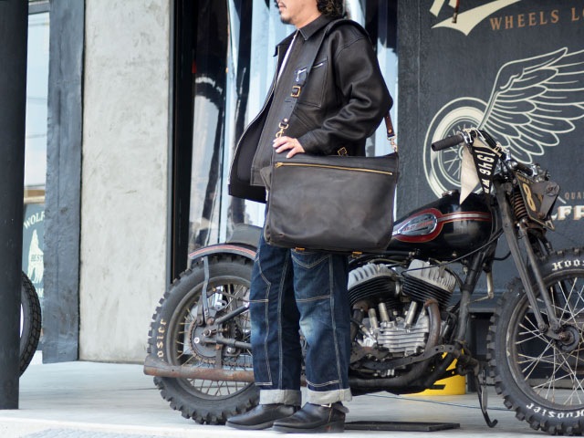 ��2����vasco/���������ۡ�Leather Wander Pannier Bag��Large��/�쥶���������ѥ˥��Хå��ɥ顼���ɡ�(VS-272L)