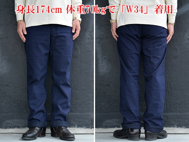 ��MISTER FREEDOM/�ߥ������ե꡼�����2025SS��Continental Trousers��MIDNIGHT��/������ͥ󥿥�ȥ饦�������ɥߥåɥʥ��ȡɡ�(SC42543)