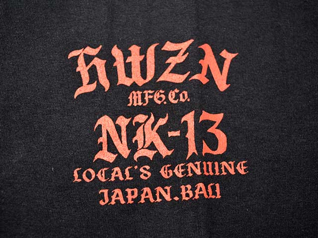 ��HWZN BROSS/�ϥ�����֥�����2026SS��NK13 Special Collaboration S/S Tee/NK13���ڥ���륳��ܥ졼����󥷥硼�ȥ��꡼��Tee��