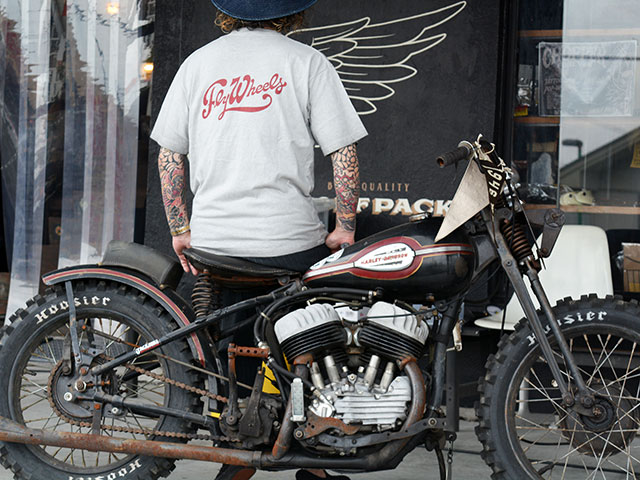 ��2����BLUCO/�֥륳��2026SS��Pigment Pocket Tee��FLY WHEELS��/�ԥ����ȥݥ��å�Tee�ɥե饤�������륺�ɡ�(164-22-058)