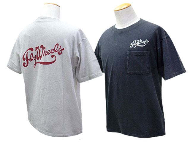 ��2����BLUCO/�֥륳��2026SS��Pigment Pocket Tee��FLY WHEELS��/�ԥ����ȥݥ��å�Tee�ɥե饤�������륺�ɡ�(164-22-058)