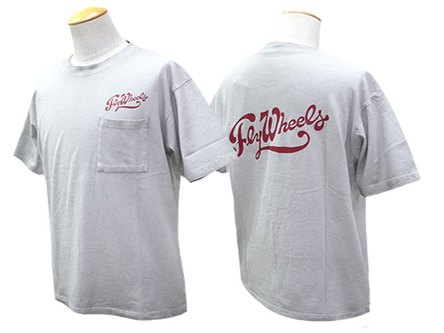 ��2����BLUCO/�֥륳��2026SS��Pigment Pocket Tee��FLY WHEELS��/�ԥ����ȥݥ��å�Tee�ɥե饤�������륺�ɡ�(164-22-058)
