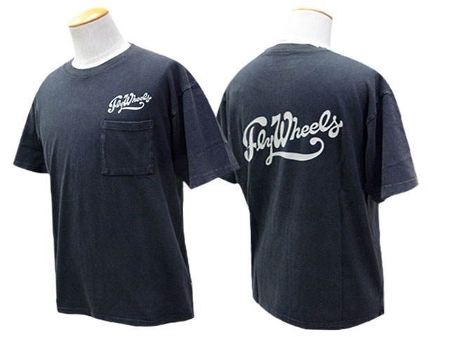 ��2����BLUCO/�֥륳��2026SS��Pigment Pocket Tee��FLY WHEELS��/�ԥ����ȥݥ��å�Tee�ɥե饤�������륺�ɡ�(164-22-058)