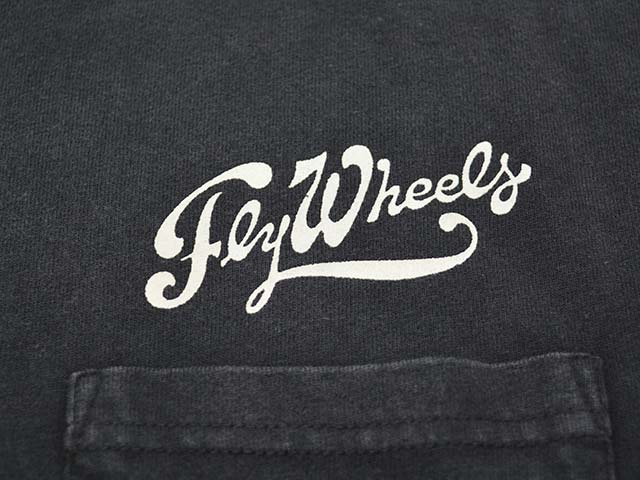 ��2����BLUCO/�֥륳��2026SS��Pigment Pocket Tee��FLY WHEELS��/�ԥ����ȥݥ��å�Tee�ɥե饤�������륺�ɡ�(164-22-058)