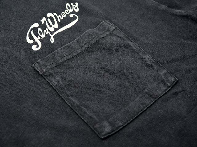 ��2����BLUCO/�֥륳��2026SS��Pigment Pocket Tee��FLY WHEELS��/�ԥ����ȥݥ��å�Tee�ɥե饤�������륺�ɡ�(164-22-058)
