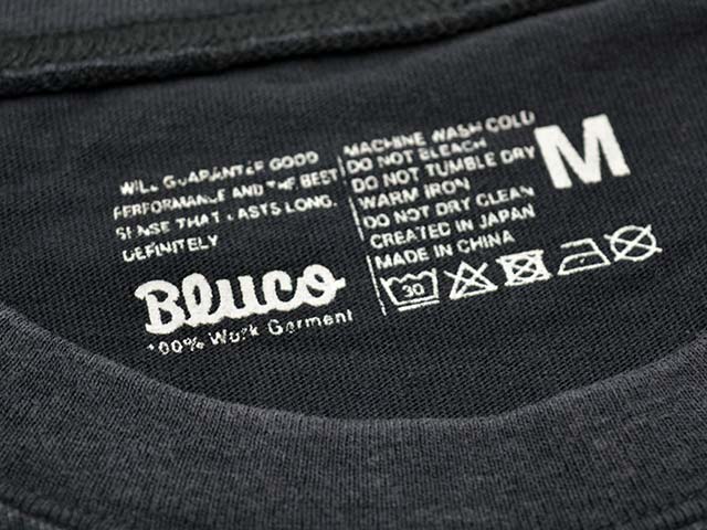 ��2����BLUCO/�֥륳��2026SS��Pigment Pocket Tee��FLY WHEELS��/�ԥ����ȥݥ��å�Tee�ɥե饤�������륺�ɡ�(164-22-058)