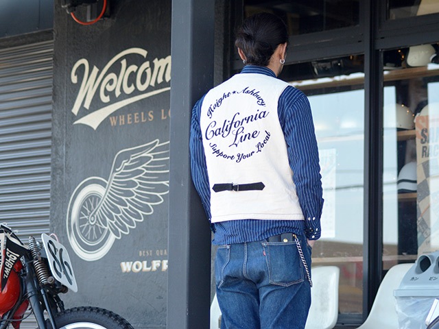 CALIFORNIA LINE/カリフォルニアライン】2023SS「White Duck Work Vest
