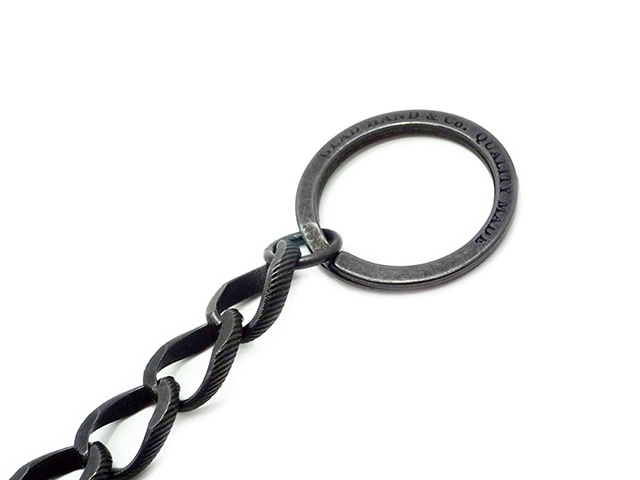 GLAD HAND & Co. CHAIN KEY RING ウォレットチェーン 全2色【GLAD HAND/グラッドハンド】「Chain Key Ring/チェーン