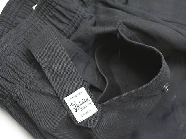 ��3����FLUTTER/�ե�å�����2025SS��The Holiday-Comfy fit-Cotton Twill Easy Pants/���ۥ�ǡ�����ե����ե��åȥ��åȥ�ĥ��륤�������ѥ�ġ�(FL25-PT001)