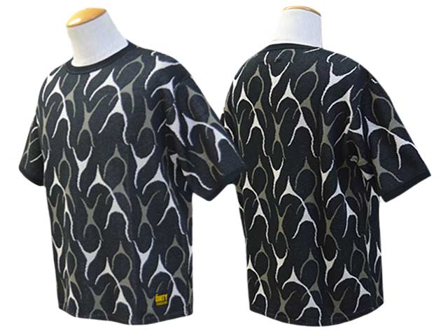 (30% OFF)��2����AT-DIRTY/���åȥ����ƥ�����2025SS��Flames Jacquard S/S Tee/�ե쥤�ॹ���㥬���ɥ��硼�ȥ��꡼��Tee��