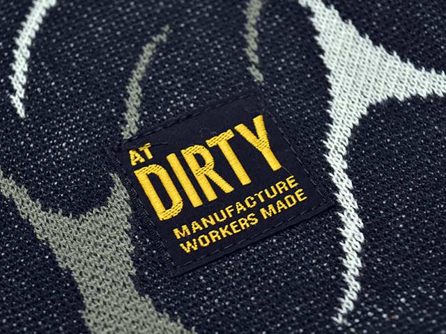 (30% OFF)��2����AT-DIRTY/���åȥ����ƥ�����2025SS��Flames Jacquard S/S Tee/�ե쥤�ॹ���㥬���ɥ��硼�ȥ��꡼��Tee��