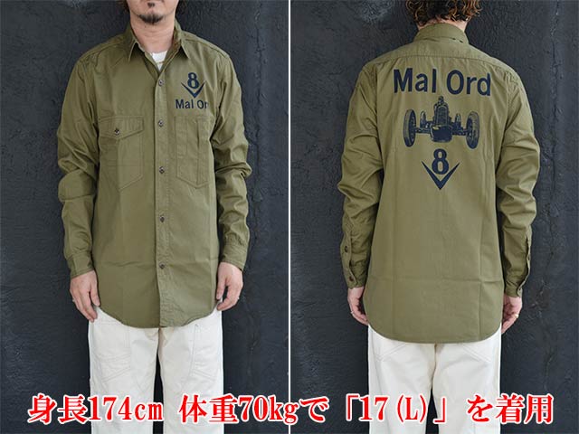��FREE WHEELERS/�ե꡼�ۥ����顼����2025SS��Blystone Mechanic Shirts��Mal Ord��/�֥饤���ȡ���ᥫ�˥å�����ġɥޥ륪���ɡɡ�(2523004)