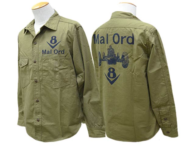 ��FREE WHEELERS/�ե꡼�ۥ����顼����2025SS��Blystone Mechanic Shirts��Mal Ord��/�֥饤���ȡ���ᥫ�˥å�����ġɥޥ륪���ɡɡ�(2523004)