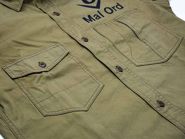 ��FREE WHEELERS/�ե꡼�ۥ����顼����2025SS��Blystone Mechanic Shirts��Mal Ord��/�֥饤���ȡ���ᥫ�˥å�����ġɥޥ륪���ɡɡ�(2523004)