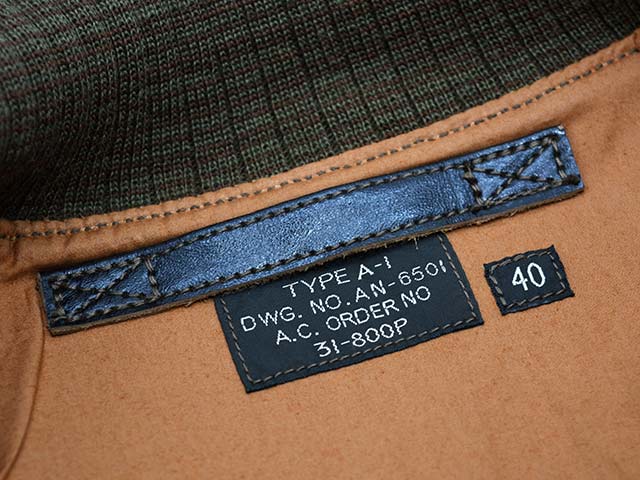��BUZZ RICKSON'S/�Х��ꥯ���󥺡ۡ�Type A-1 ��A.C. ORDER No.31-800P�ɡ�(BR80649)