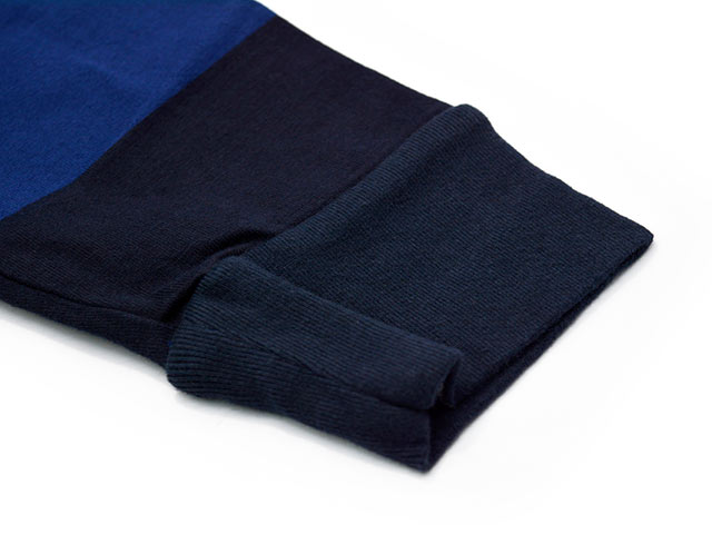 ��3����TROPHY CLOTHING/�ȥ��ե������������󥰡�2025AW��Overdye 3 Color Henley Wide Border L/S Tee/�����С�����3���顼�إ�꡼�磻�ɥܡ��������󥰥��꡼��Tee��(TR25AW-201)