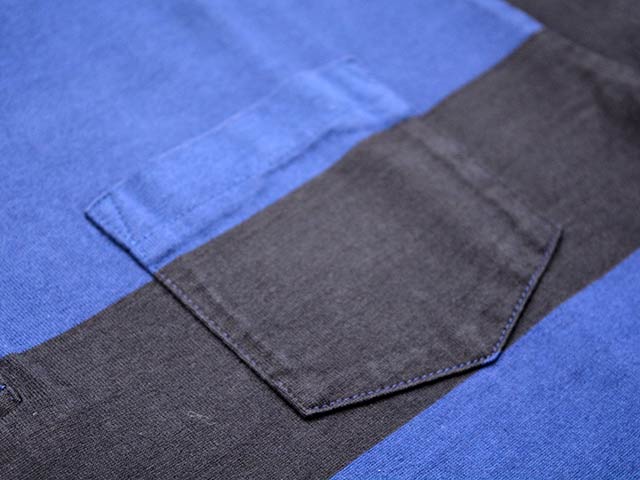 ��3����TROPHY CLOTHING/�ȥ��ե������������󥰡�2025AW��Overdye 3 Color Henley Wide Border L/S Tee/�����С�����3���顼�إ�꡼�磻�ɥܡ��������󥰥��꡼��Tee��(TR25AW-201)