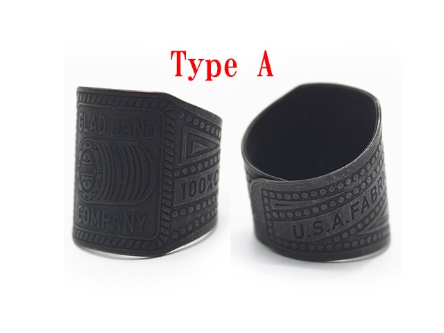 (30% OFF)��10���GLAD HAND/����åɥϥ�ɡۡ�Cigar Tag Ring/������������󥰡�(Black)