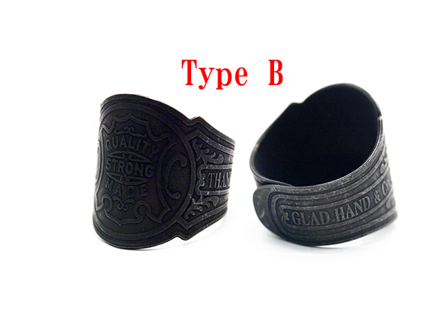 (30% OFF)��10���GLAD HAND/����åɥϥ�ɡۡ�Cigar Tag Ring/������������󥰡�(Black)