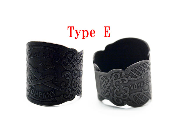 (30% OFF)��10���GLAD HAND/����åɥϥ�ɡۡ�Cigar Tag Ring/������������󥰡�(Black)