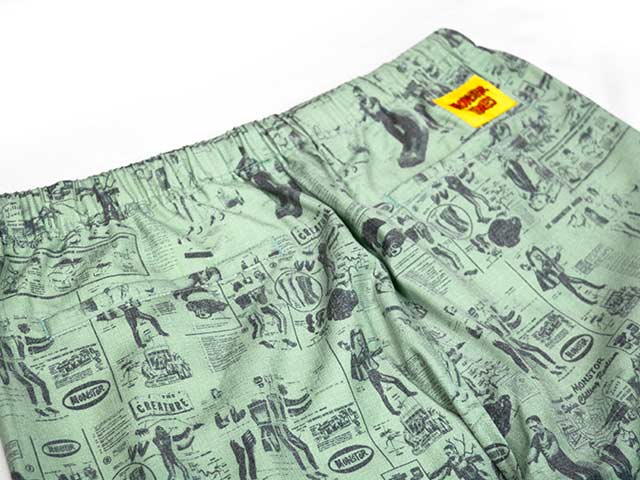 ��2����MONSTOR TIMES/��󥹥ȥ������ॺ��2026SS��MONSTOR INSTRUCTION Pants/��󥹥ȥ����󥹥ȥ饯�����ѥ�ġ�(26SS-MT-005)