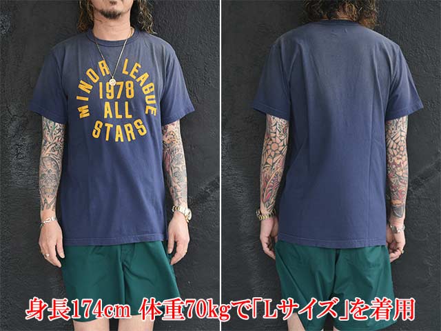 ��2����MODUCT/������ȡ�2026SS��PRINT T-SHIRT AGING MODEL��1978 MINER LEAGUE ALL STARS��/�ץ���T����ĥ������󥰥�ǥ��1978�ޥ��ʡ��꡼�������륹�������ɡ�(MO79673)
