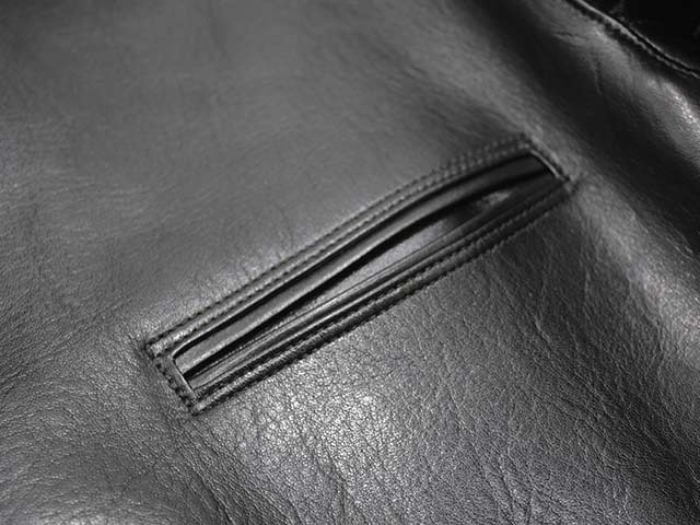 ��FINE CREEK LEATHERS/�ե����󥯥꡼���쥶�����ۡ�30's Leather Car Coat��KEY LOCK��/30's�쥶�����������ȡɥ������å��ɡ�(FCCO002)