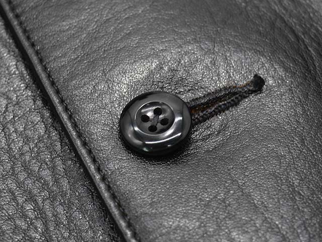 ��FINE CREEK LEATHERS/�ե����󥯥꡼���쥶�����ۡ�30's Leather Car Coat��KEY LOCK��/30's�쥶�����������ȡɥ������å��ɡ�(FCCO002)