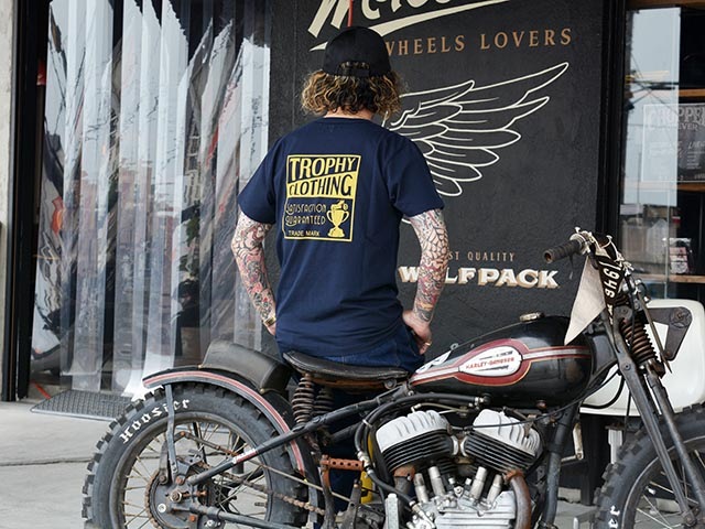 ��4����TROPHY CLOTHING/�ȥ��ե������������󥰡�2026SS��Box Logo Open End S/S Tee/�ܥå������������ץ󥨥�ɥ��硼�ȥ��꡼��Tee��(TR26SS-206)
