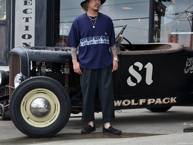 ��2����BLUCO/�֥륳��2026SS��Pigment Over Tee��HOG��/�ԥ����ȥ����С�Tee��HOG�ɡ�(164-22-055)
