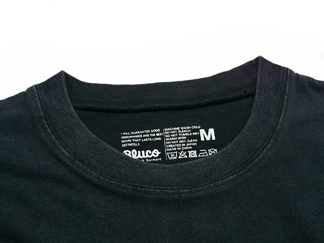 ��2����BLUCO/�֥륳��2026SS��Pigment Over Tee��HOG��/�ԥ����ȥ����С�Tee��HOG�ɡ�(164-22-055)