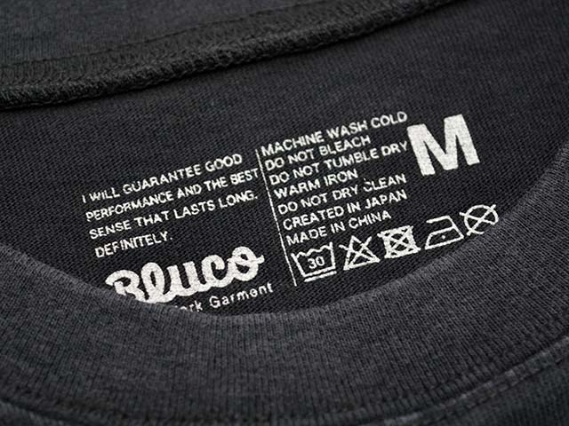 ��2����BLUCO/�֥륳��2026SS��Pigment Over Tee��HOG��/�ԥ����ȥ����С�Tee��HOG�ɡ�(164-22-055)