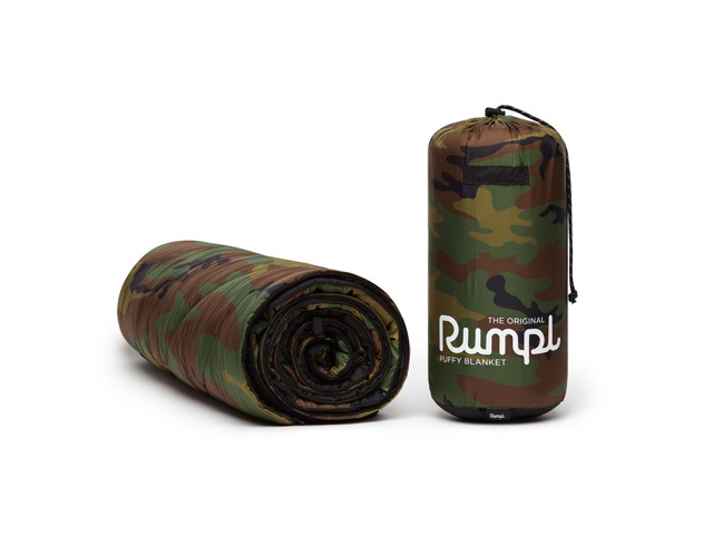 ��Rumpl/���ץ��2022AW��Original Puffy Blanket"Woodland Camo"/���ꥸ�ʥ�ѥե����֥�󥱥å�"���åɥ��ɥ���"��