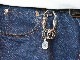 ��Peanuts&Co/�ԡ��ʥåĥ���ѥˡ��ۡ�Bunny Peanuts Carabiner/�Хˡ��ԡ��ʥåĥ���ӥʡ�(Silver925��K10PG)
