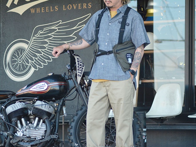 ��SIRANO BROS/����Υ֥�����2024SS��Adventure Vest��Back to Back��/���ɥ٥���㡼�٥��ȡɥХå��ȥ��Хå��ɡ�(SB24-BAG06)