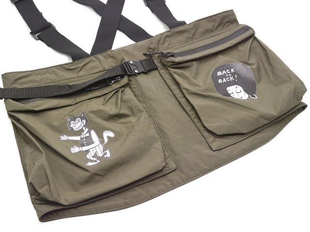 ��SIRANO BROS/����Υ֥�����2024SS��Adventure Vest��Back to Back��/���ɥ٥���㡼�٥��ȡɥХå��ȥ��Хå��ɡ�(SB24-BAG06)