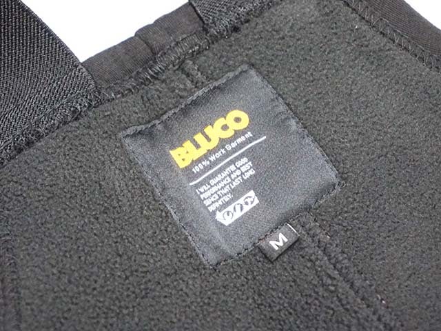 BLUCO/ブルコ　BONDING KNIT OVERALL ブラック　L BLUCO/ブルコ BONDING KNIT OVERALL ブラック L BLUCO/ブルコ