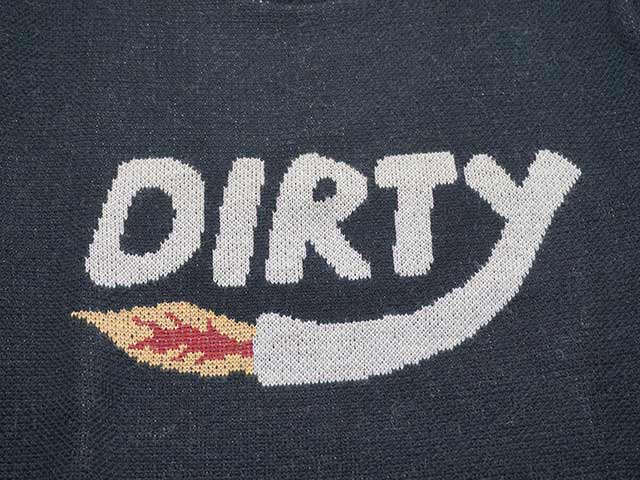 AT-DIRTY/åȥƥ2024AWDirty Fire Knit/ƥե˥åȡ