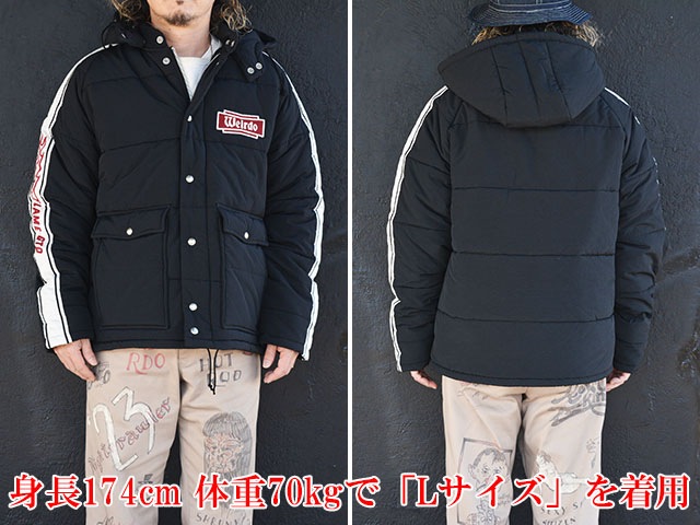 (30% OFF)��3����WEIRDO/���������ɡ�2024AW��Racing Jacket��FLAME��/�졼���󥰥��㥱�åȡɥե쥤��ɡ�(WRD-24-AW-02)