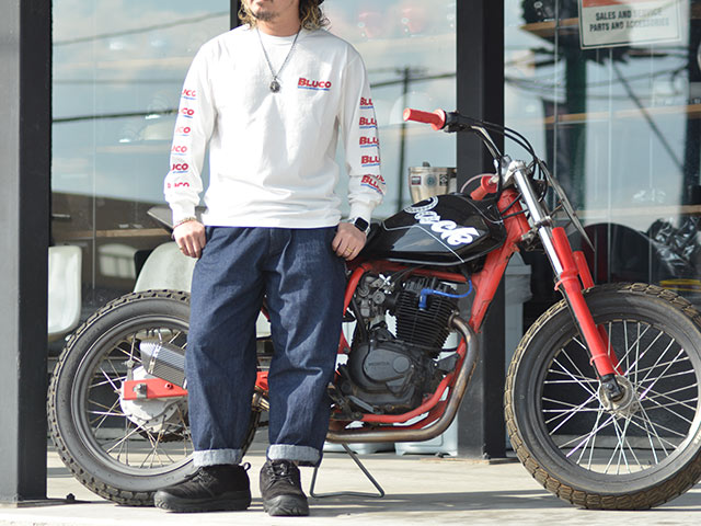 ��3����BLUCO/�֥륳��2025SS��Print L/S Tee��BWG��/�ץ��ȥ��󥰥��꡼��Tee��BWG�ɡ�(151-12-006)