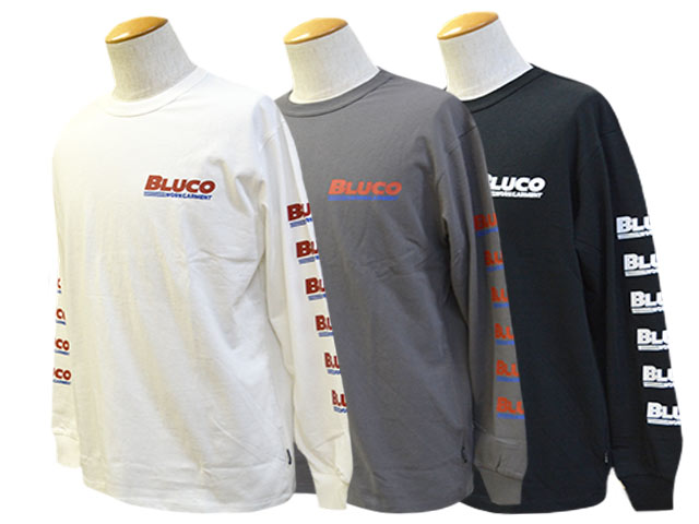 ��3����BLUCO/�֥륳��2025SS��Print L/S Tee��BWG��/�ץ��ȥ��󥰥��꡼��Tee��BWG�ɡ�(151-12-006)
