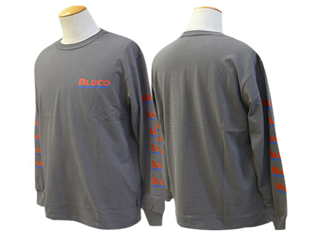 ��3����BLUCO/�֥륳��2025SS��Print L/S Tee��BWG��/�ץ��ȥ��󥰥��꡼��Tee��BWG�ɡ�(151-12-006)