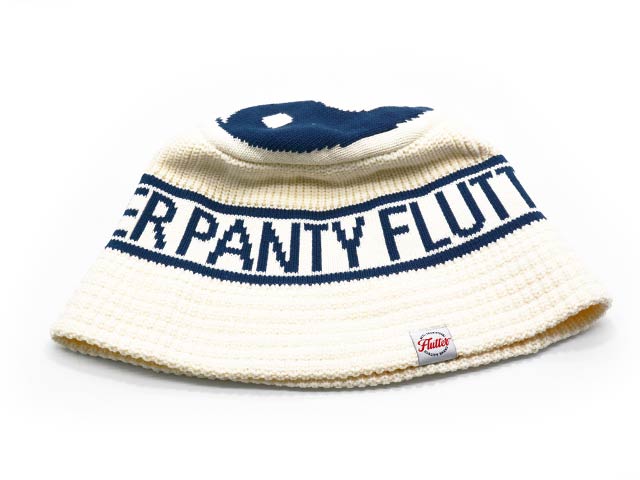 帽子 PANTY DROPPER xFLUTTER Yin yang Knit 全3色【FLUTTER/フラッター】×【PANTY DROPPER/パンティー